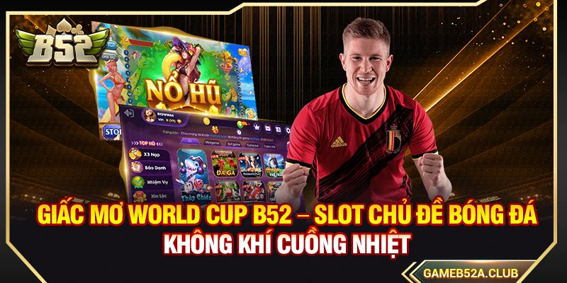 Giấc Mơ World Cup B52 – Slot Chủ Đề Bóng Đá Cuồng Nhiệt