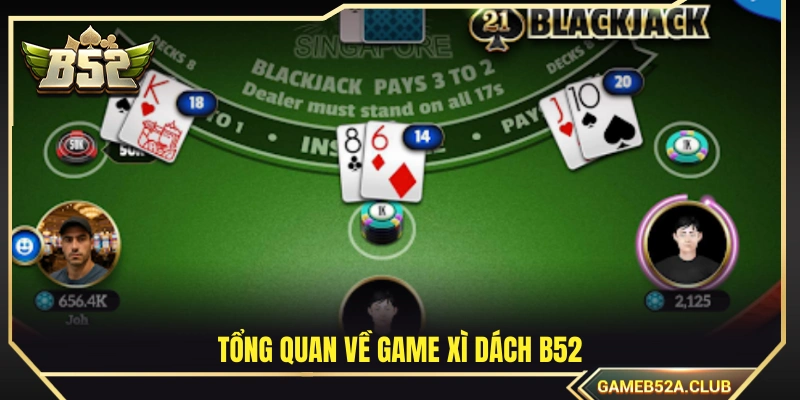 Giới thiệu chung về trò chơi xì dách B52