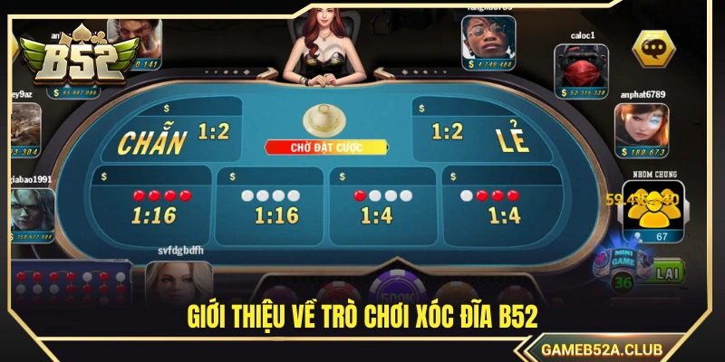 Tổng quan về trò chơi xóc đĩa B52